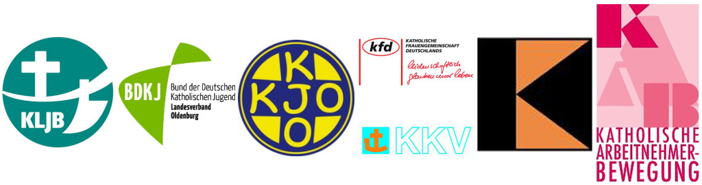 Logos der kath. Verbände