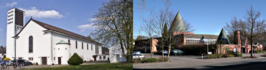 Unsere drei Pfarrkirchen Bonifatius, Marien, Christophorus